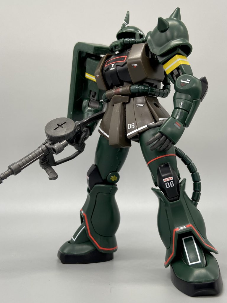 順番前後しますが、成型色状態でこれwもうやることがないw