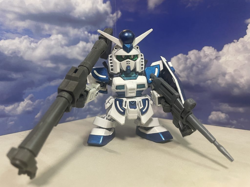 こちらも色々ジャンクの海からw両手に火器を持つとサンダーボルトっぽくなる気がしますね。