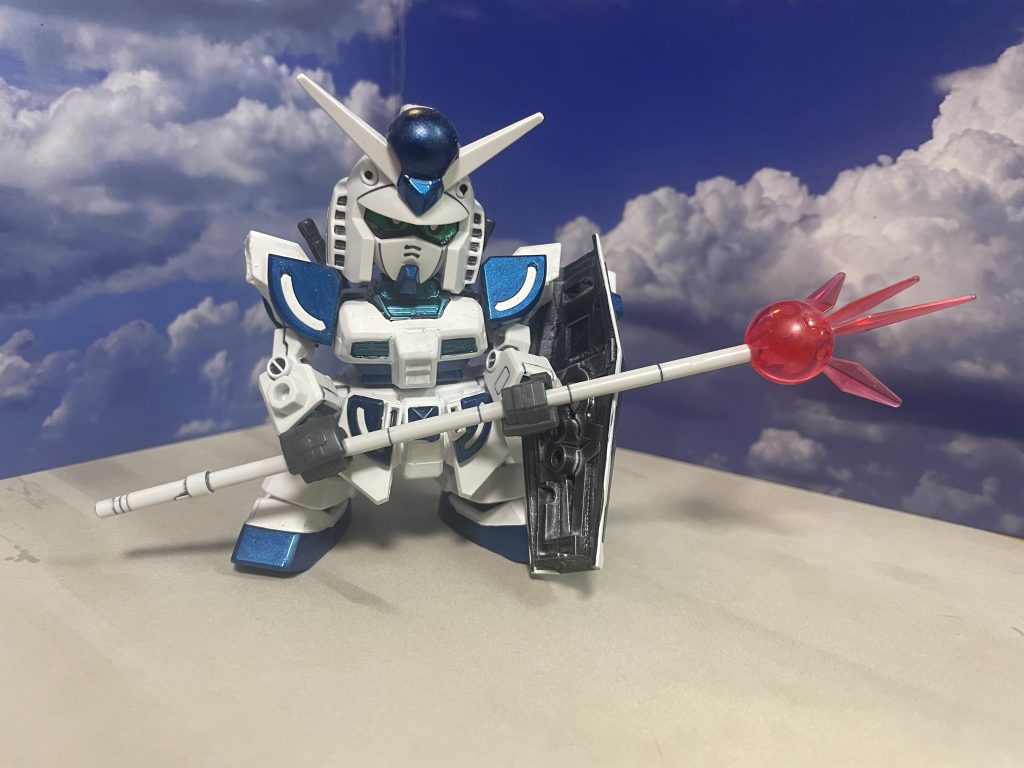 ジャベリンはジャンクの海からw一応ギリギリ両手持ちできます。