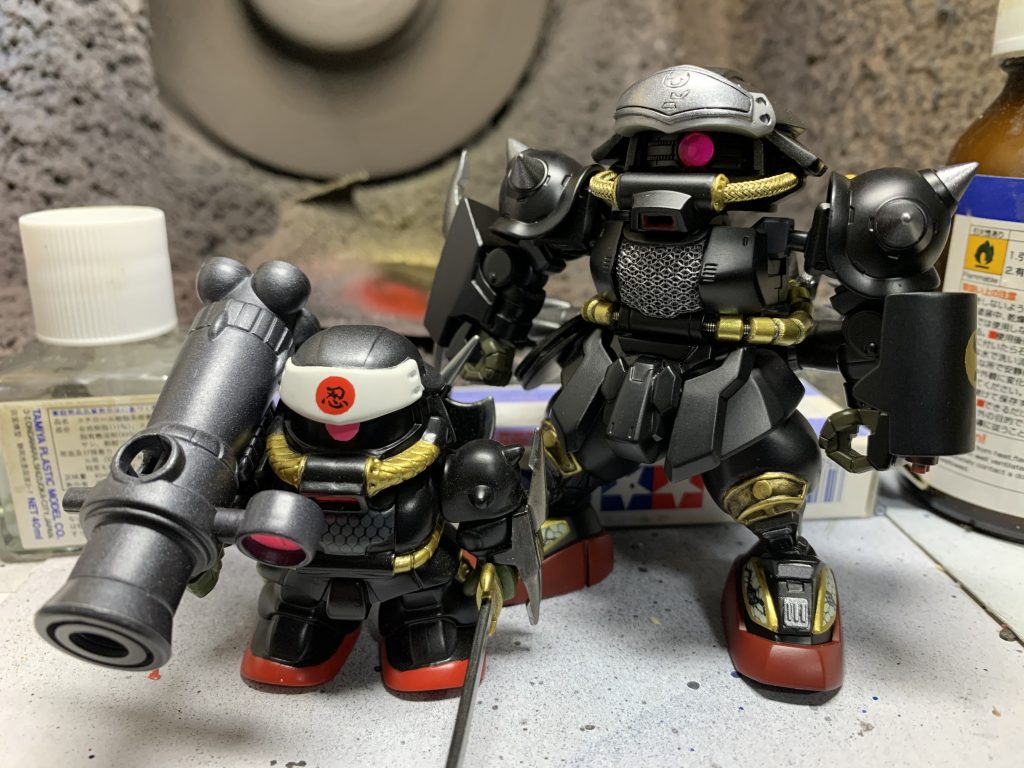 BB戦士シャザクと。