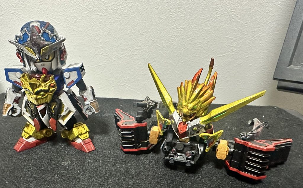 農丸の鎧についてはほぼほぼ形ができてて、あとは塗装をちょいちょいと言うところ(兜は完成してんですがね)と言うわけで農丸頑駄無編に続きます次回を待て!