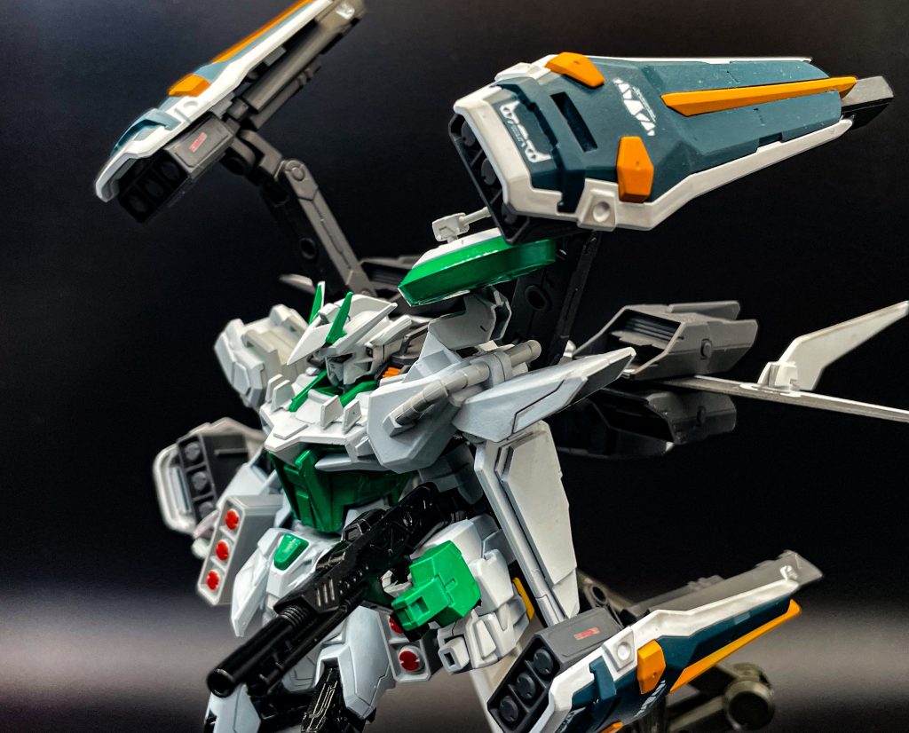 3年前に作ったFAストライカーを付けてみました＼(^ω^)／いや懐かし(*´艸`)今回は3年振りでリハビリ作品でしたが、次回から備品準備してデカールやフィニッシュまでして仕上げたいと思います。以上、ZERO_STRIKEでした。m(_ _)m