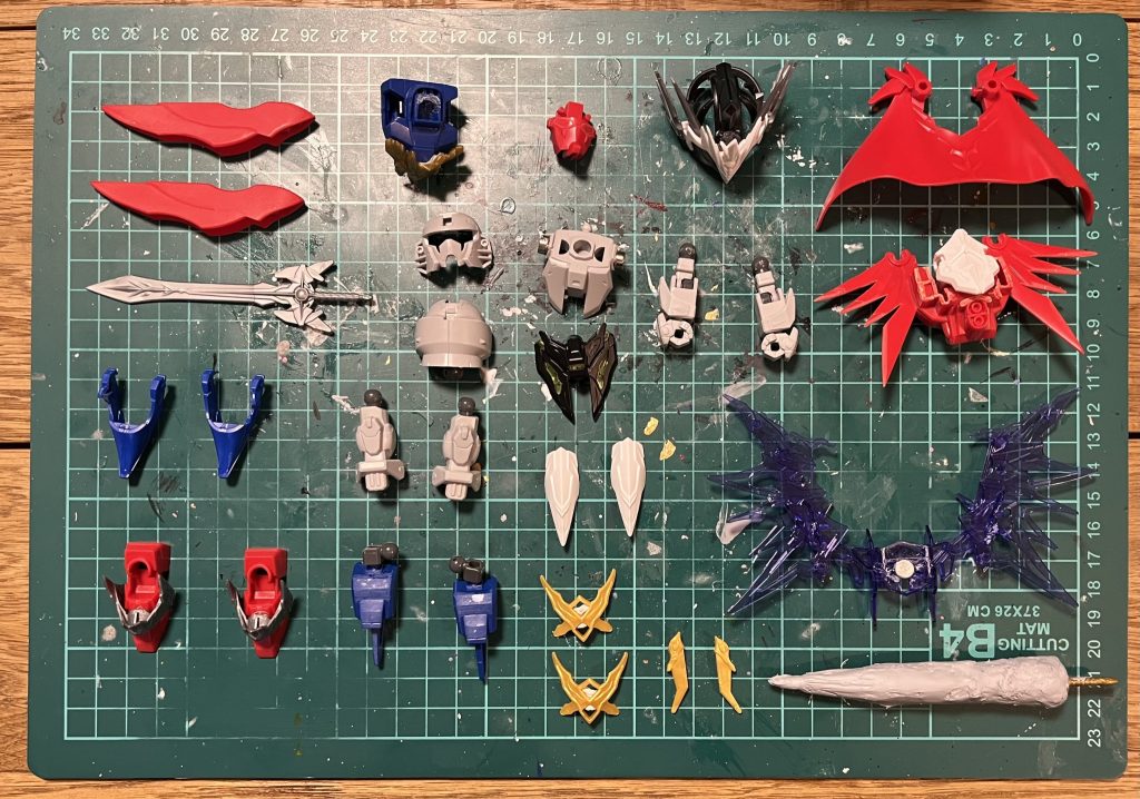 若きバーサル騎士ガンダム・デスティニー２世–2枚目/制作者：クリームシュウ(探プラ部)