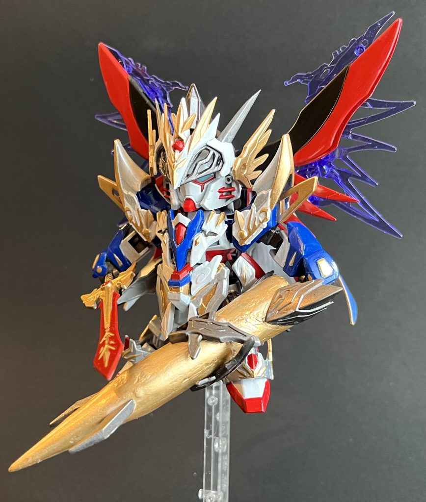 若きバーサル騎士ガンダム・デスティニー２世–4枚目/制作者：クリームシュウ(探プラ部)