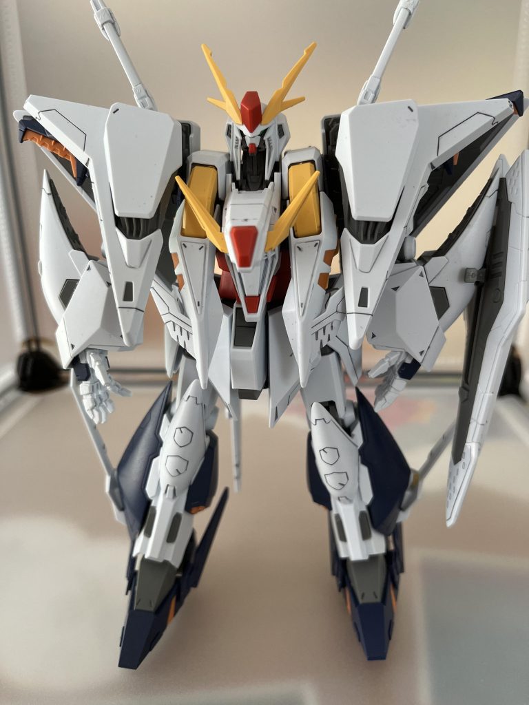 HGクスィーガンダム 墨入れ半光沢簡単フィニッシュ–5枚目/制作者：@noric56