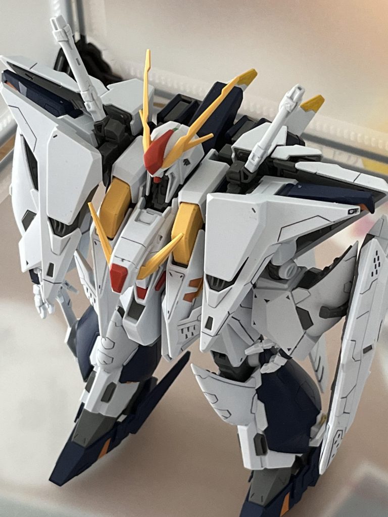 HGクスィーガンダム 墨入れ半光沢簡単フィニッシュ–3枚目/制作者：@noric56