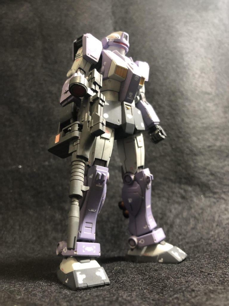 武器はビームライフルを持ってもらいました♪