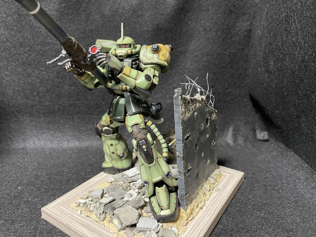 量産型ザク隊長機–4枚目/制作者：パパオヤジ3