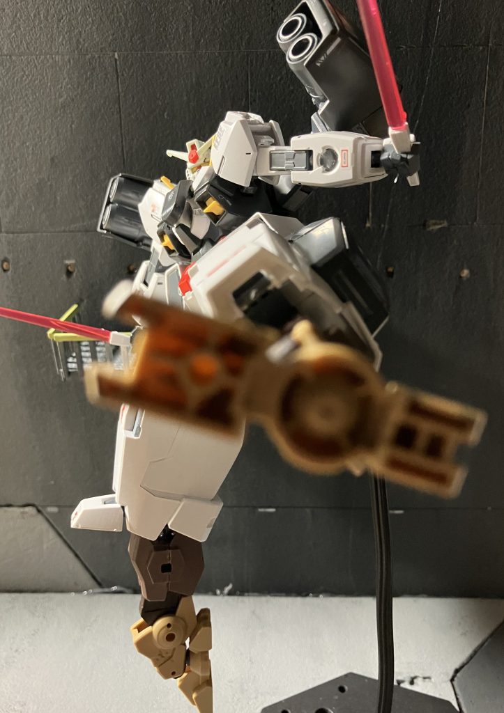 蹴りを一発、リーチが最強