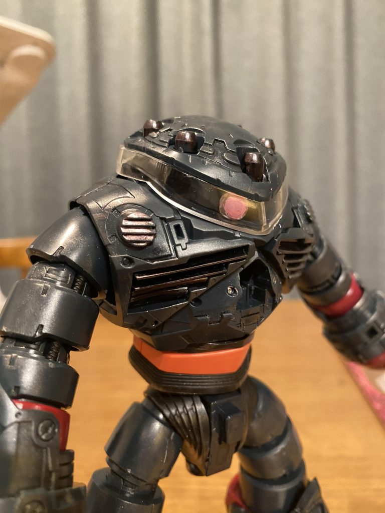 内装も部分塗装しています