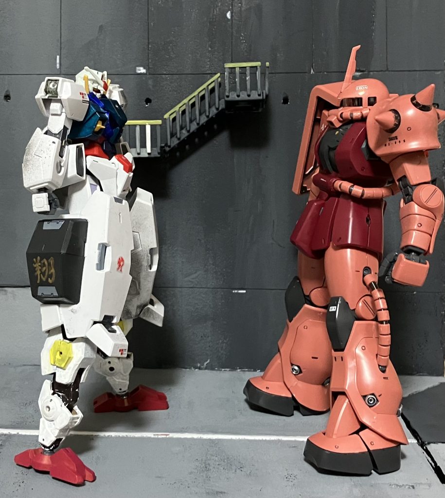 MG2.0シャアザクと同じ大きさ