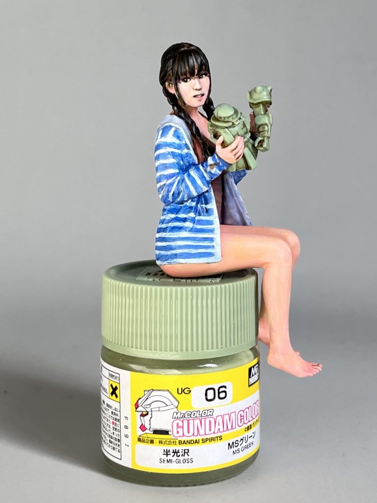 １／２０ガンプラ女子　PLAMAX東雲うみ–2枚目/制作者：@館長