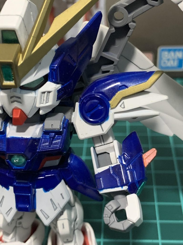 初めてマスキングで色分けもしました。出来には満足してます。