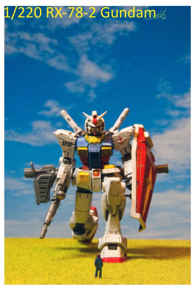 1/220 RX-78-2 Gundam 英雄嘆 Ver.–3枚目/制作者：kwluk717
