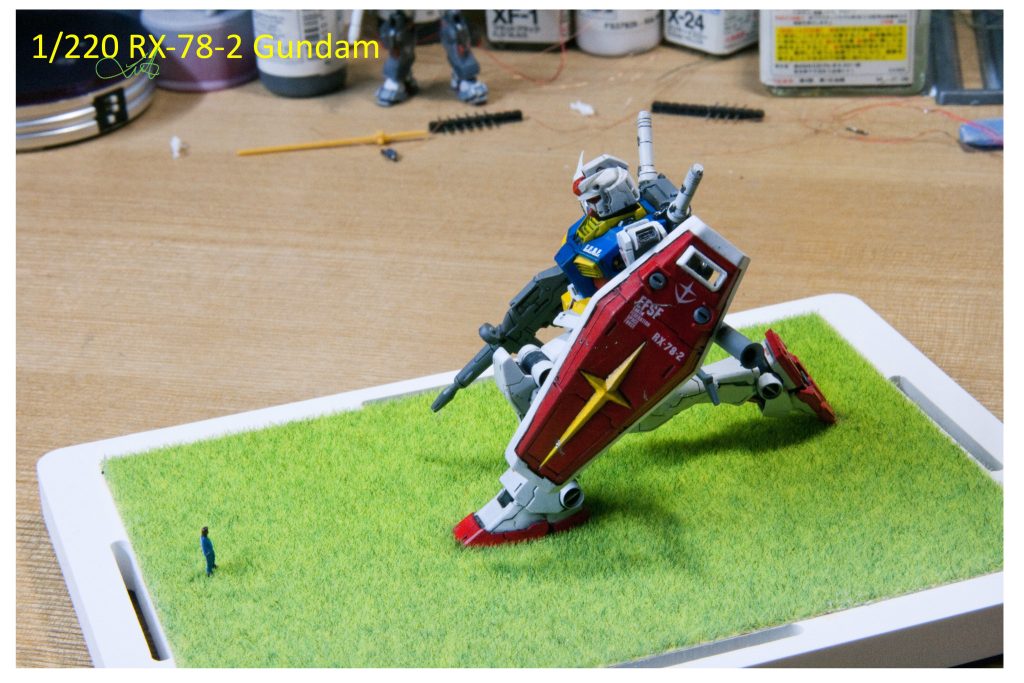 1/220 RX-78-2 Gundam 英雄嘆 Ver.–5枚目/制作者：kwluk717