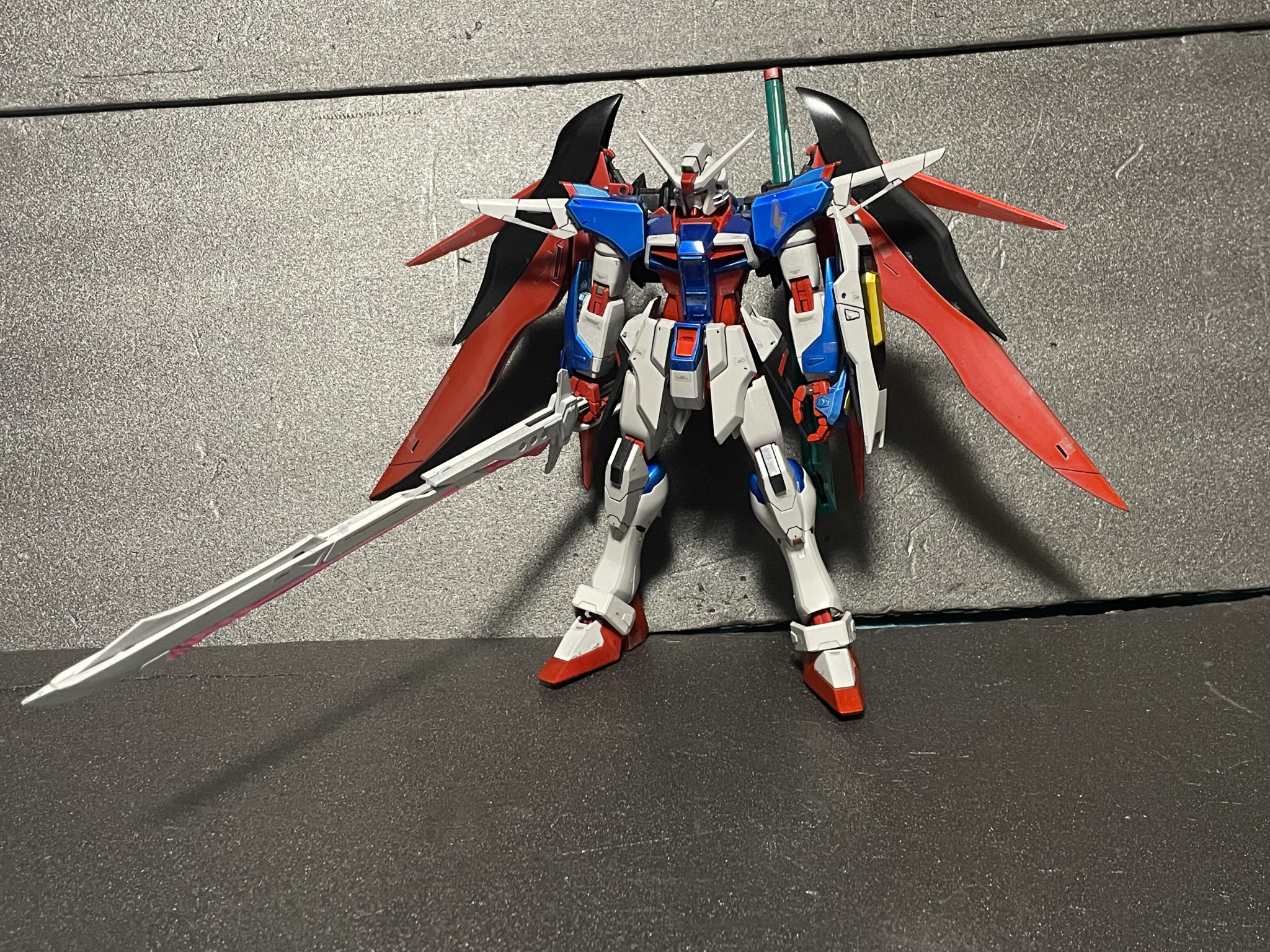 MG デスティニーガンダムspec2｜Aearial01さんのガンプラ作品｜GUNSTA 