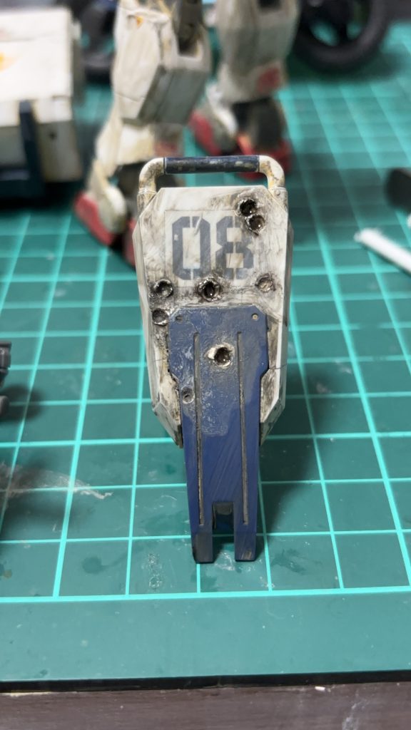 初めて弾痕の演出作ってみました