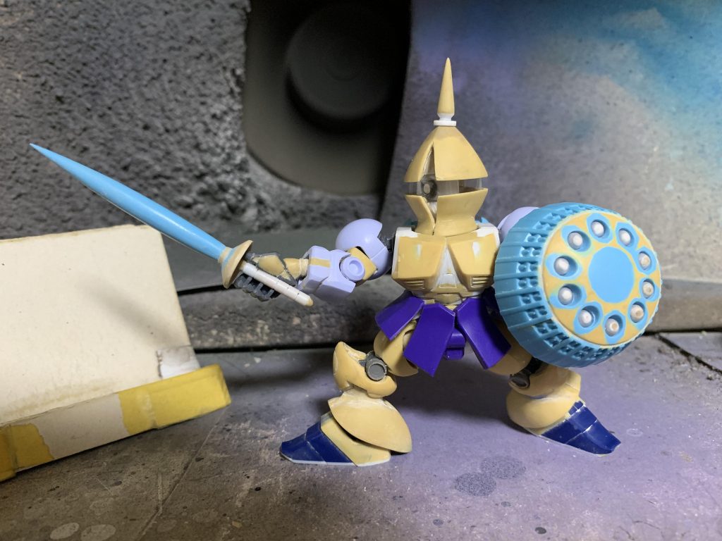 この角度じゃないと突きポーズができないのよね…