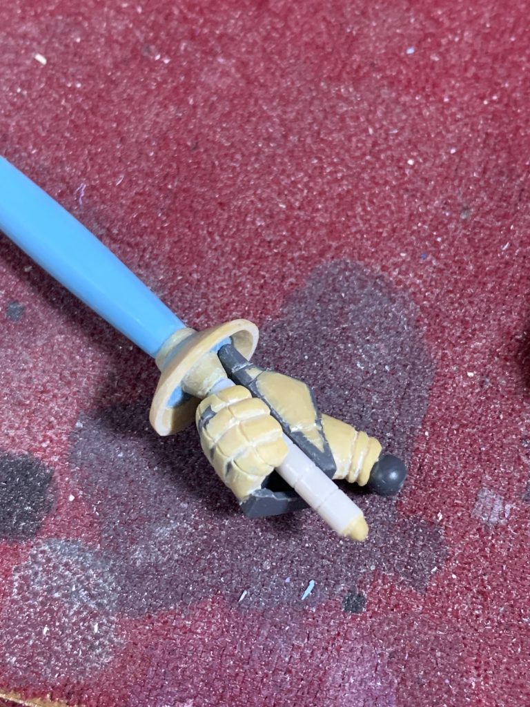 サーベル手はシルエットブースターの手を改造