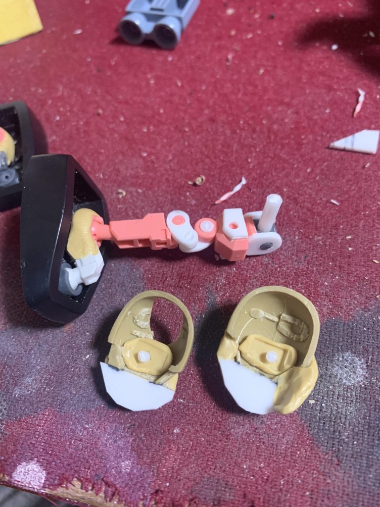 足の構成です。