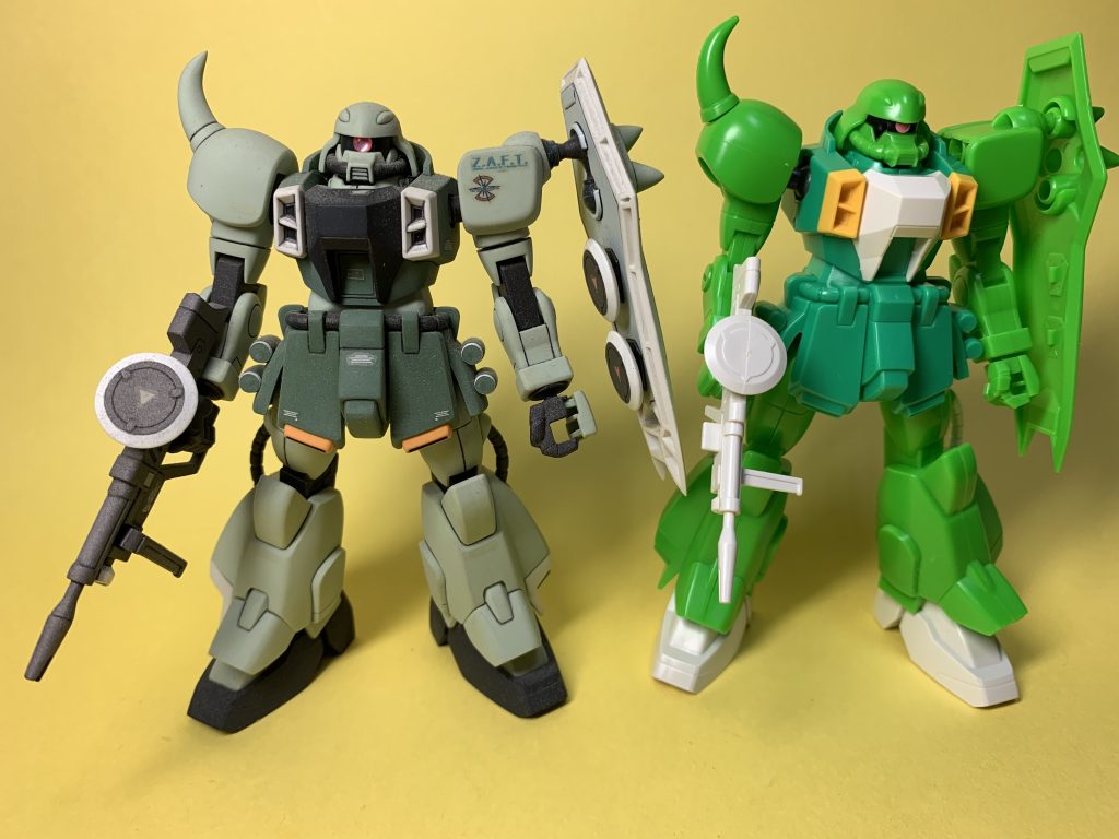 HG部分塗装版と。