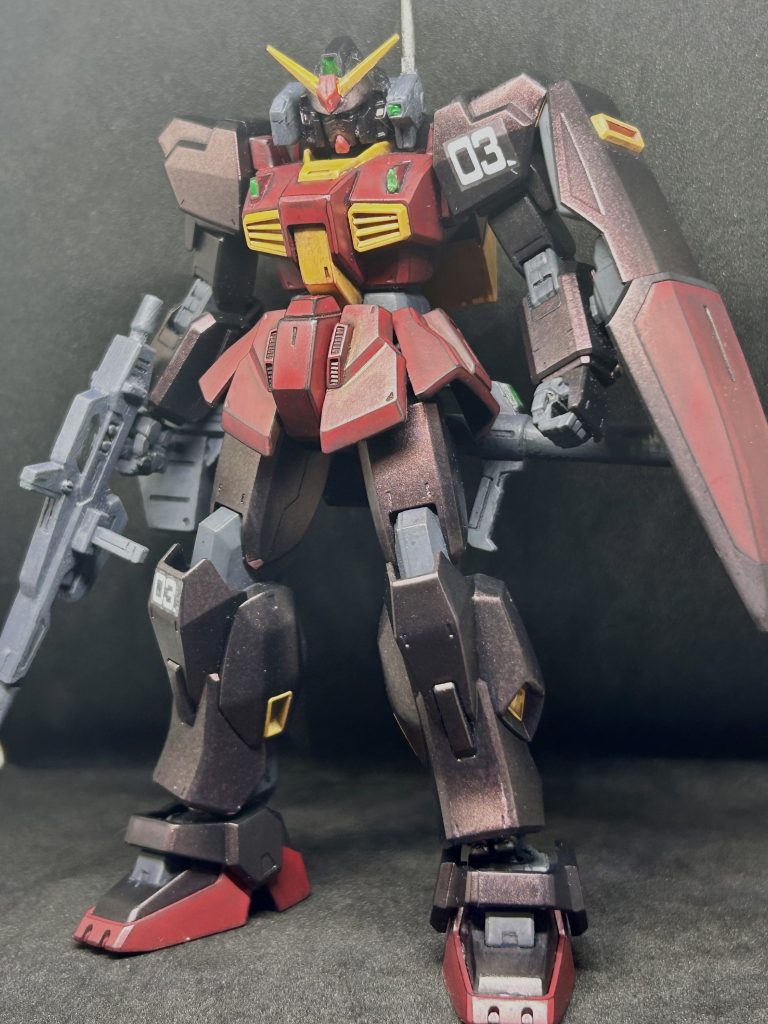 ライラ大尉専用ガンダムマークII–2枚目/制作者:こっちゃんパパ