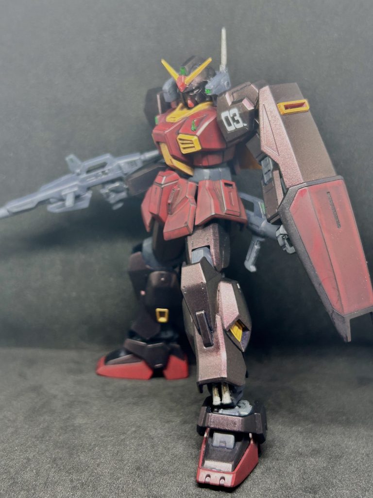 ライラ大尉専用ガンダムマークII–3枚目/制作者:こっちゃんパパ