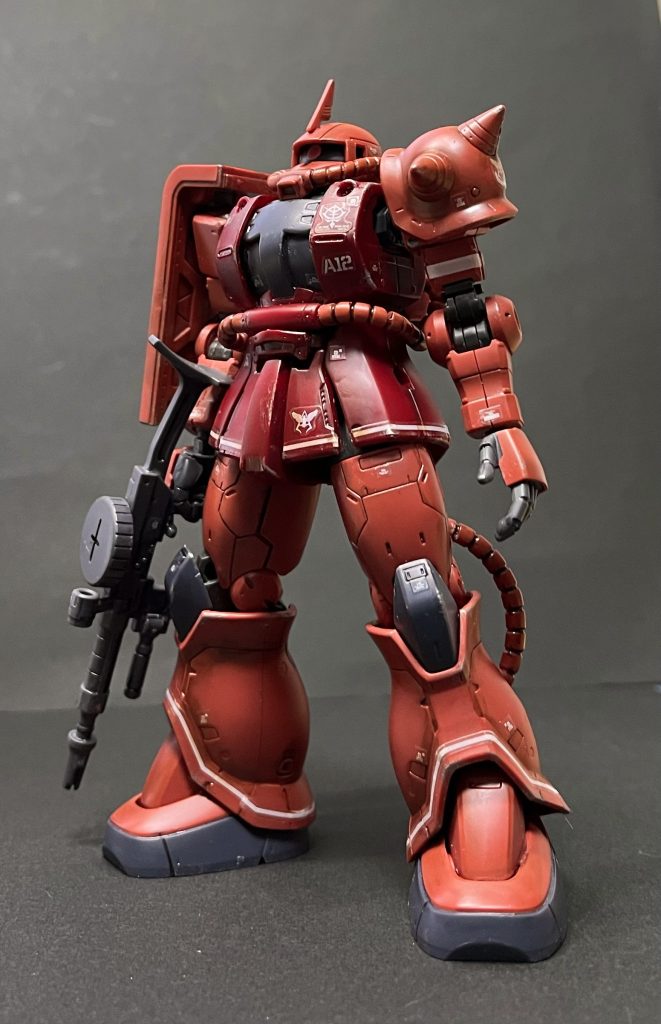 HG  THE ORIGIN シャア専用ザクⅡ–2枚目/制作者：ちあさプラ