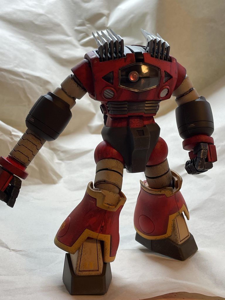 モノアイは安定のHアイズ。動くと表情がつくので面白いですね。