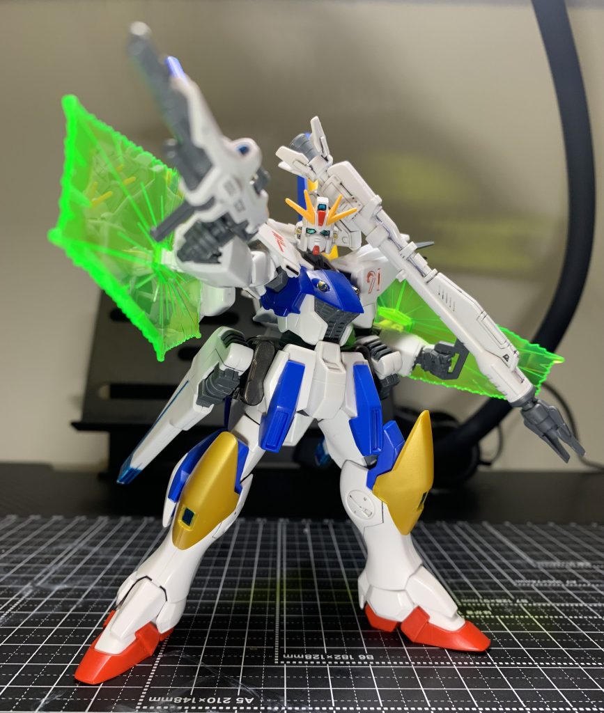 両椀ビームシールド展開