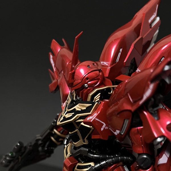 初めてのキャンディ塗装　RGシナンジュ