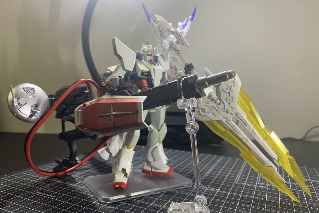 フルパック(強襲型)装備　レーザーキャノン