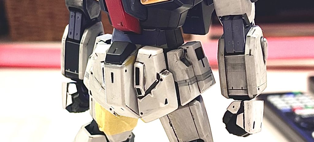 改修した腰回りちょっと塗装剥げたり荒い部分もありますが自分的には成仏させれたと思います。 