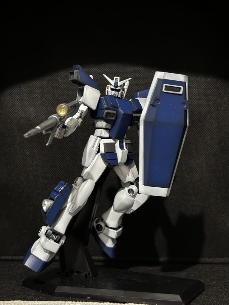 腰サイドアーマーもブルーにすればよかったかも....