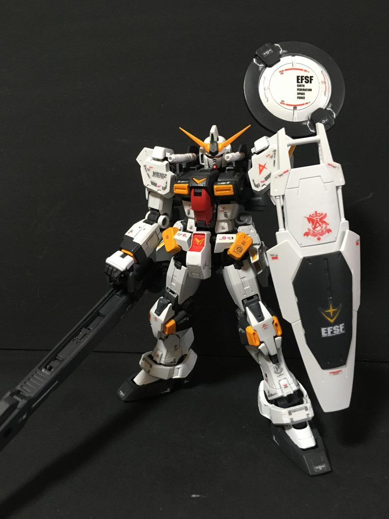 大型ビームライフル展開時