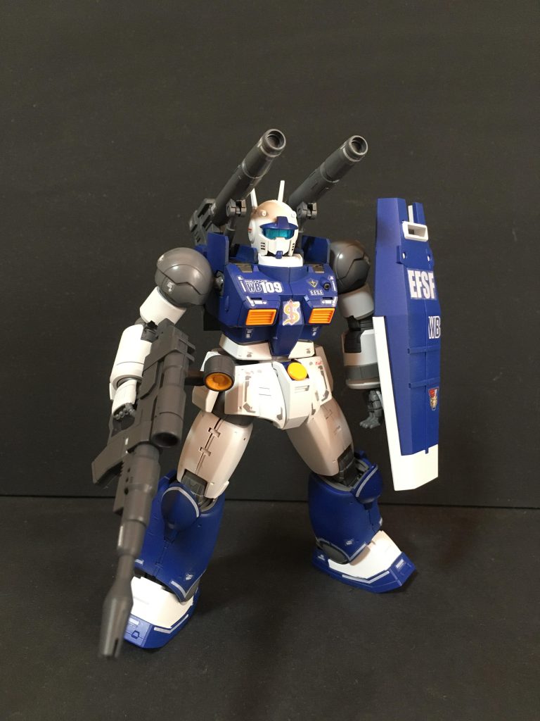 リアリスティックデカールを使用してRG風としています。