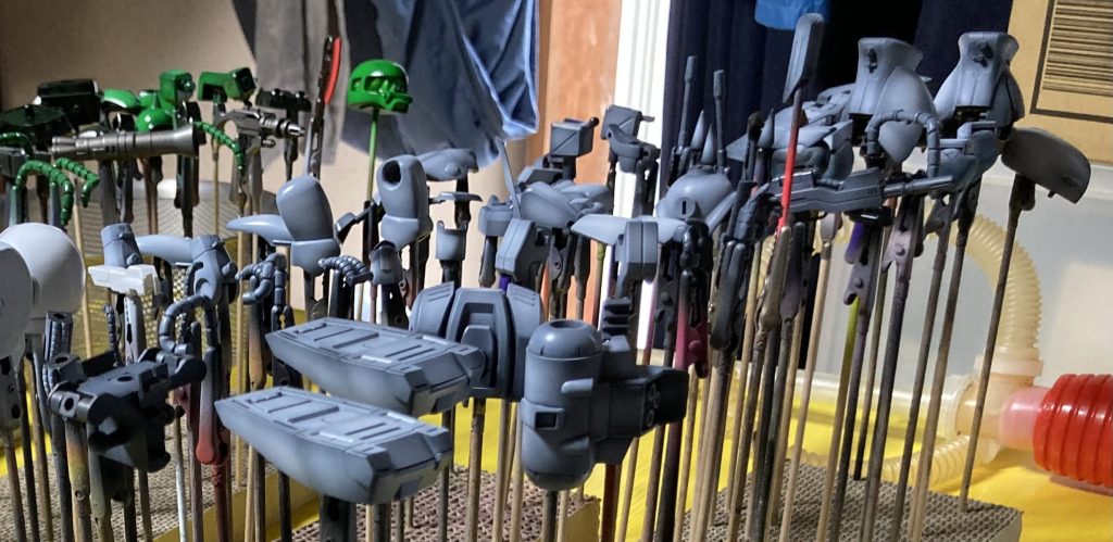 ハイライトを入れた状態。特に変わった事はせずに立ち上げ塗装をしましたが、そんな時に限って案外納得のいく塗装ができちゃったりします🎨( * ◜ω◝ )おもろい♨️