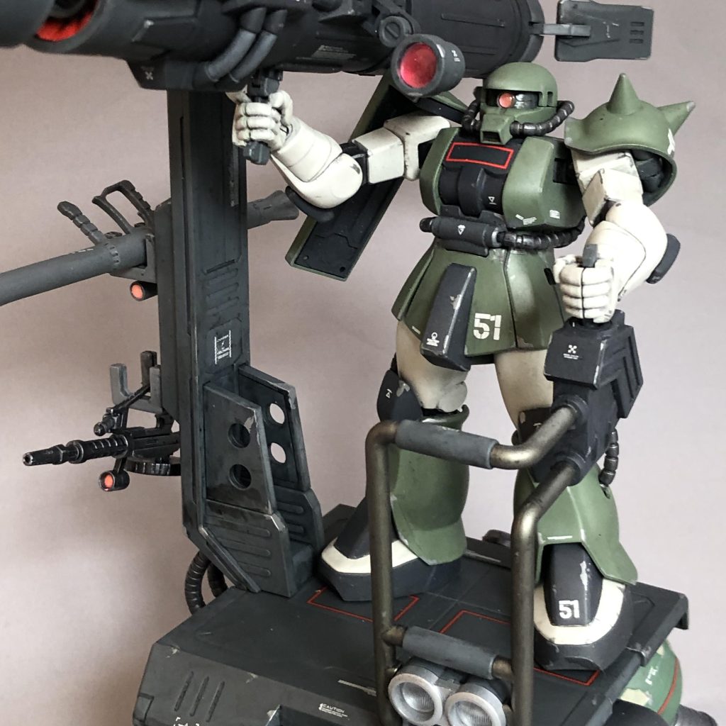 ということで、3/9ザクの日を記念してスキウレ砲でした。ジオンチーム勝利の祝砲となりますように!