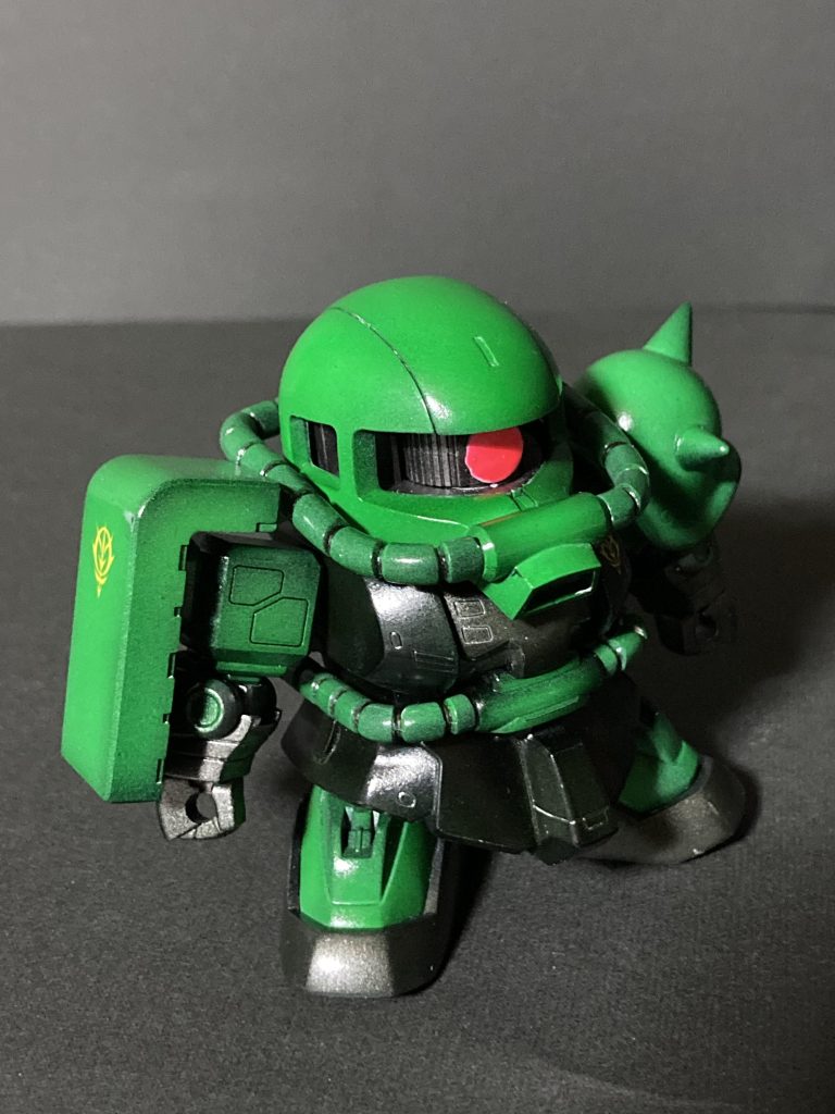 濃緑部はちょっと暗くなりすぎちゃいました💦