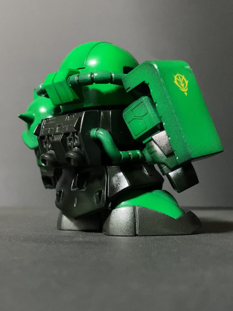 SDザクII F型 光沢仕上げ–7枚目/制作者:@jiyu_nitsukuruきあい模型