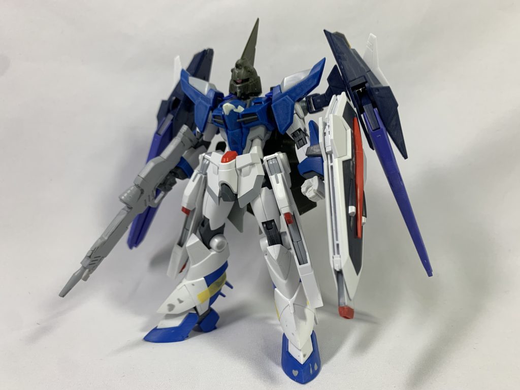 ミキシング状態。どこに何を使っているかわかると思います。主な使用キットはライジングフリーダムをベースに、コレクションシリーズのゲイツとドレッドノートの脚を使用しています。