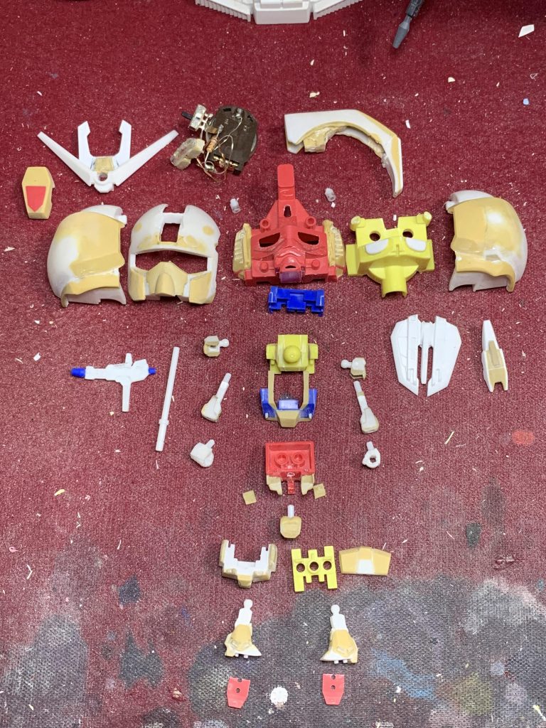 Zくんのパーツ全図