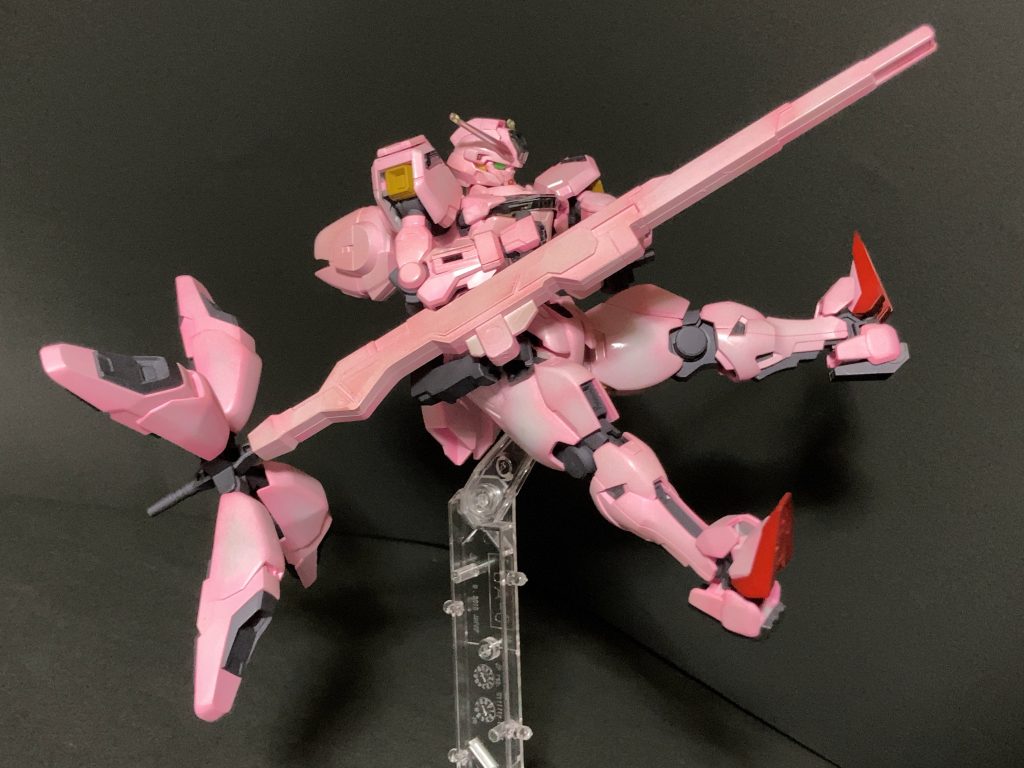 スタンドを使って発射イメージ