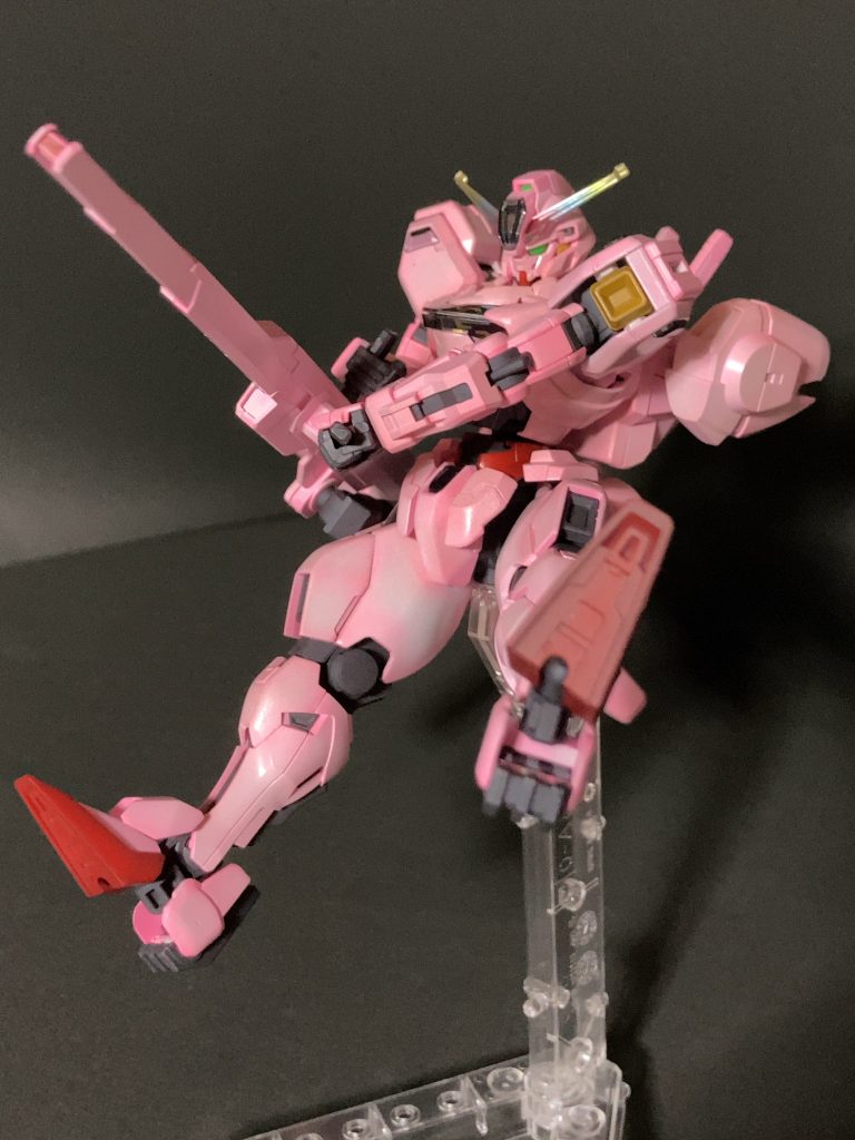ガンダムキャリバーン桜色–6枚目/制作者：@jiyu_nitsukuruきあい模型
