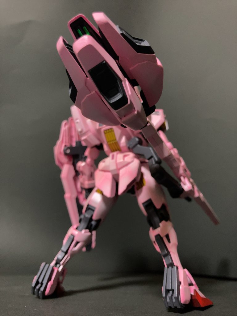 背面アオリ視点