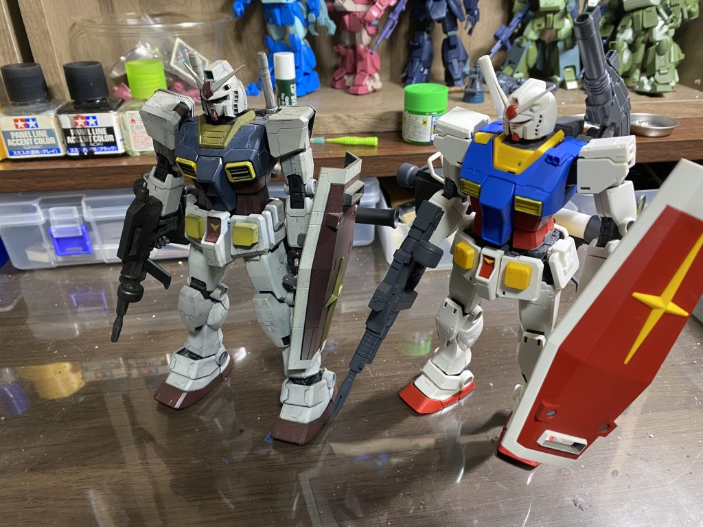 昔に制作したガンダムと観覧ありがとうございます(^^)