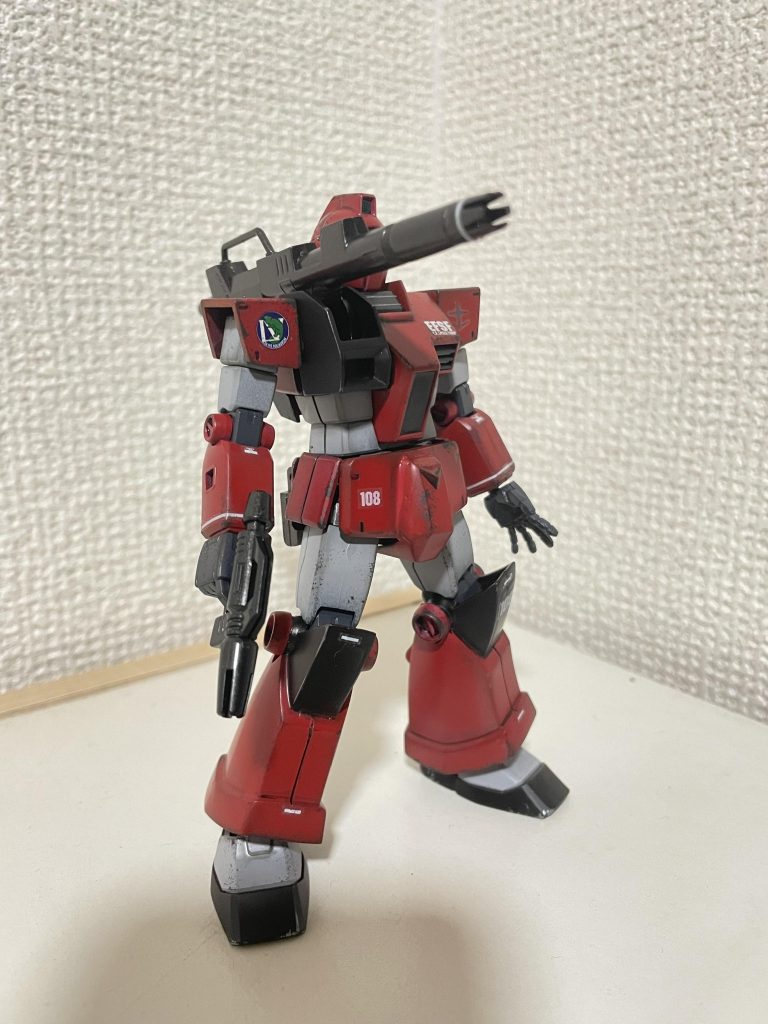 不死身の第4小隊エンブレムを貼りました。https://gumpla.jp/hg/1891994