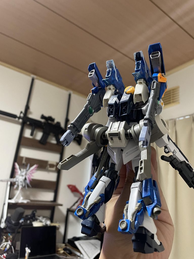 大分塗装雑なんで恥ずかしいですが笑シグーディープアームズやデミバーディングのパーツが大活躍！