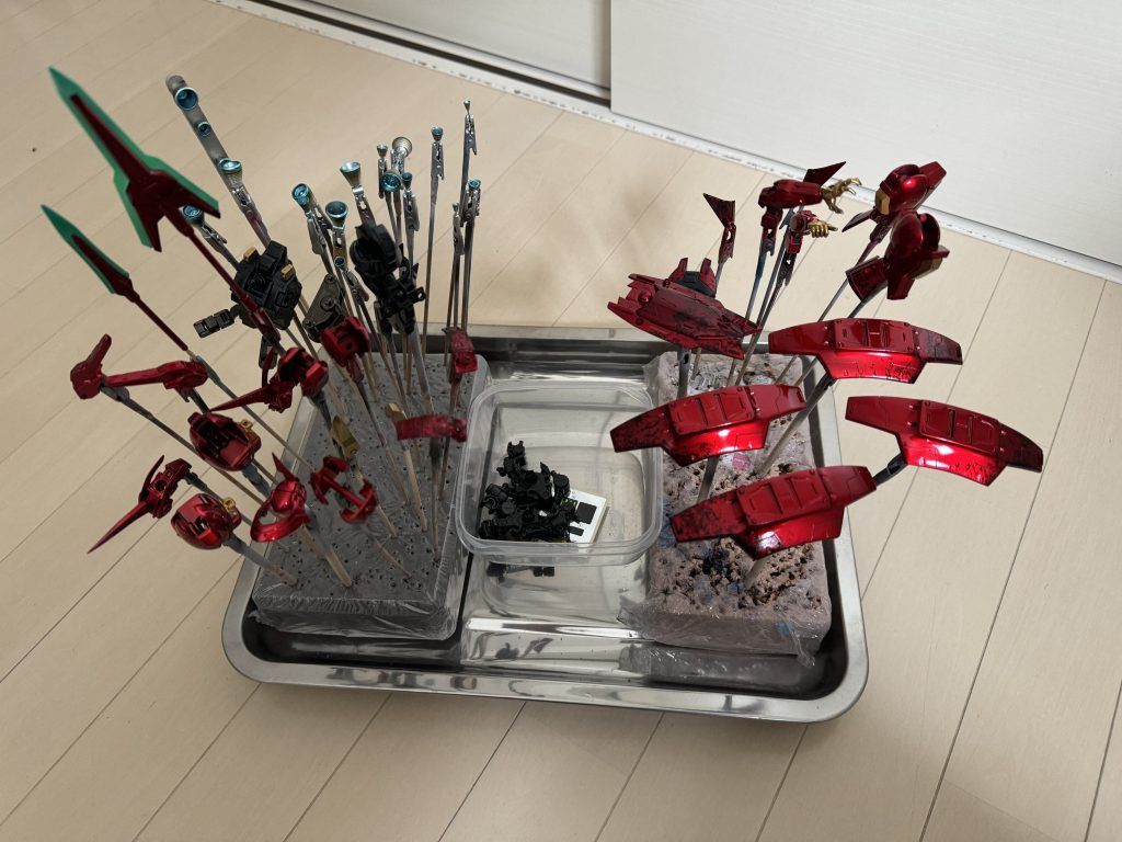 キャンディ塗装終了。