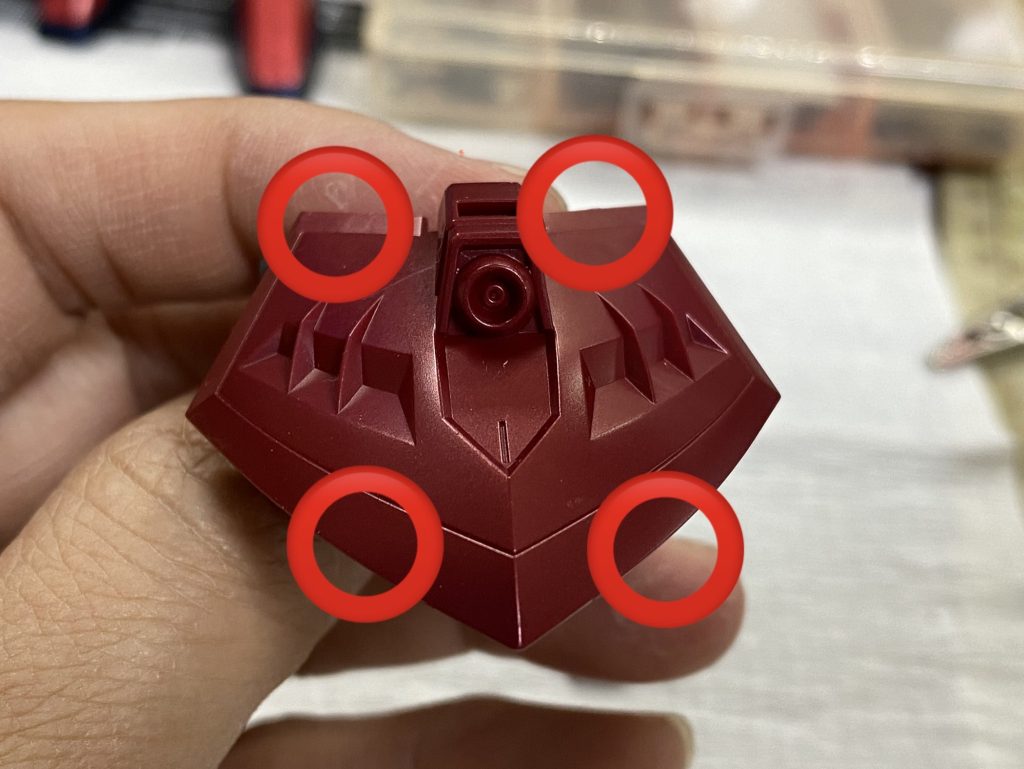 ゲルググメナース(ルナマリア)ランナーメタリック塗装&部分塗装–6枚目/制作者:りきまる